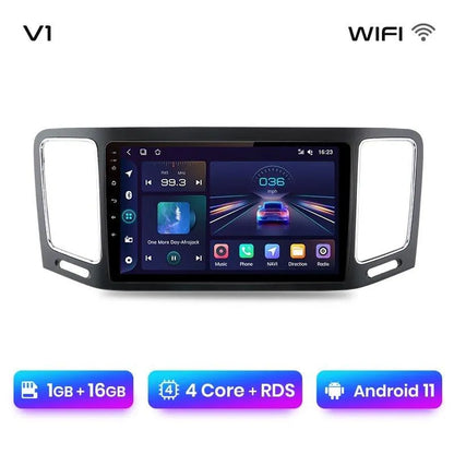 Radio nawigacja Volkswagen VW Sharan 2012 - 2018 Android Auto Carplay - Multigenus