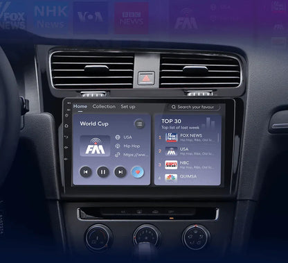 Radio nawigacja Volkswagen VW Golf 7 2013 - 2017 Carplay Android Auto - Multigenus