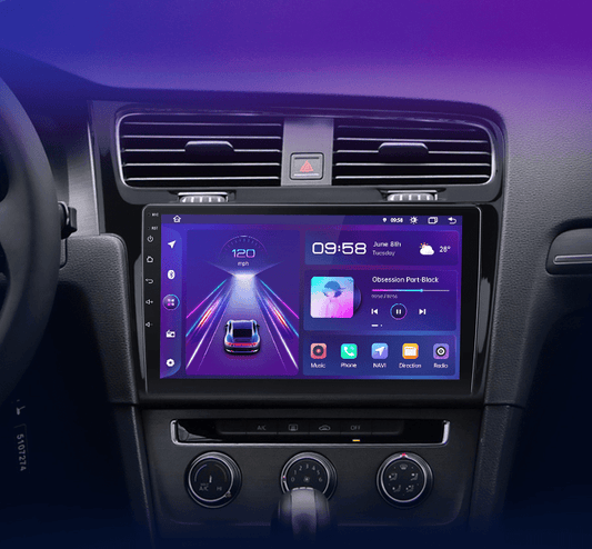 Radio nawigacja Volkswagen VW Golf 7 2013 - 2017 Carplay Android Auto - Multigenus