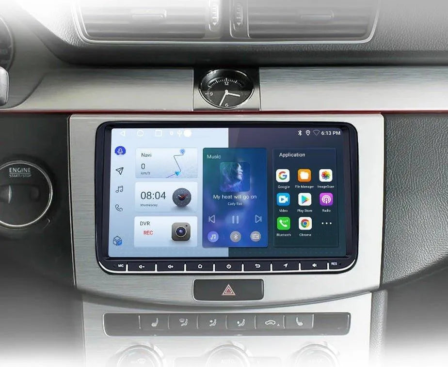 Radio nawigacja Volkswagen VW Passat B6 B7 CC Tiguan Touran GOLF POLO Android Auto Carplay - Multigenus