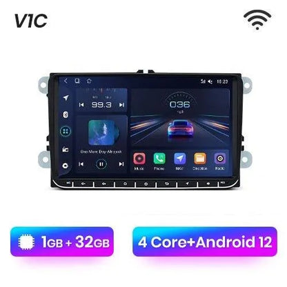 Radio nawigacja Volkswagen VW Passat B6 B7 CC Tiguan Touran GOLF POLO Android Auto Carplay - Multigenus