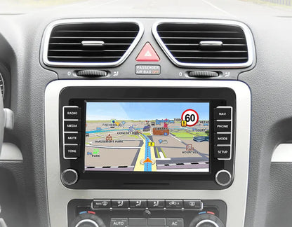 Radio nawigacja Volkswagen VW SEAT Leon Passat B6 B7 Tiguan Touran GOLF POLO Android Auto Carplay - Multigenus