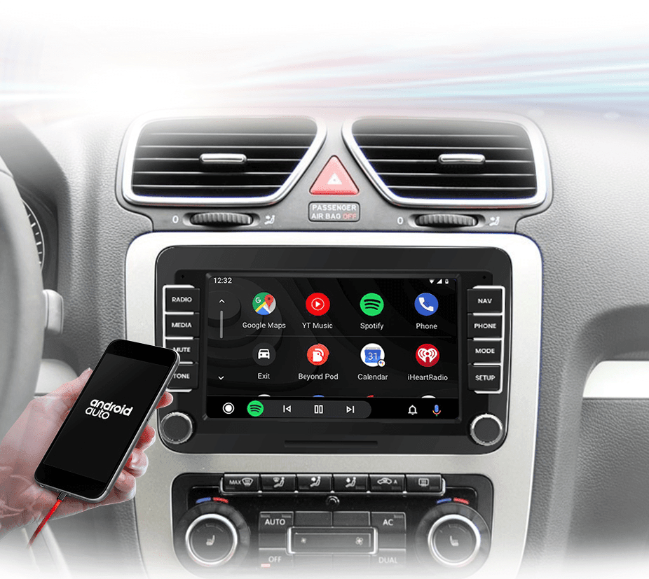 Radio navigation Volkswagen VW SEAT Leon Passat B6 B7 Android