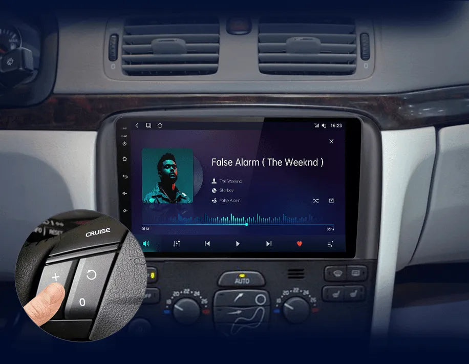 Radio nawigacja Volvo S80 1998 - 2006 Carplay Android Auto - Multigenus