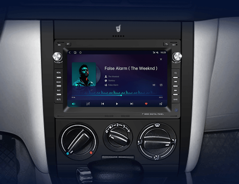Radio nawigacja VW Golf 4 Passat POLO Transport T5 Multivan Seat Jetta Carplay Android Auto - Multigenus