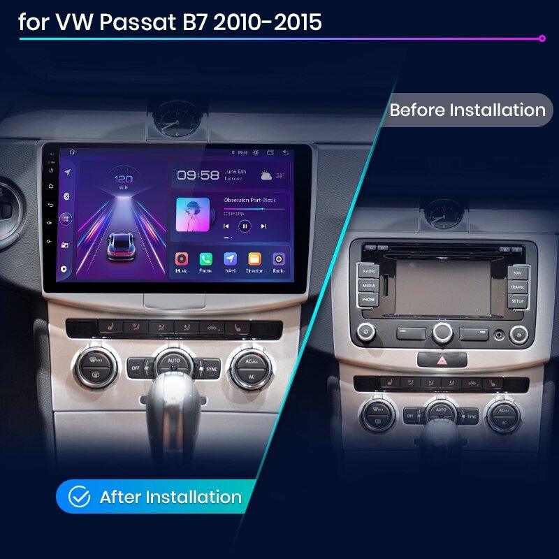 Radio nawigacja VW Passat B6 B7 CC 2005 - 2015 Carplay Android Auto - Multigenus