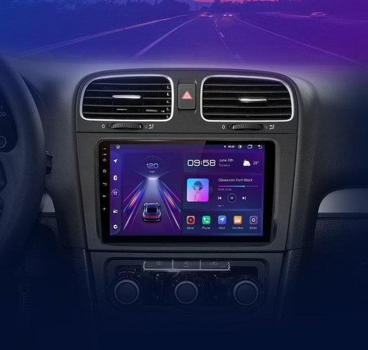 Radio nawigacja VW Volkswagen Golf 6 2008-2016 Android Auto Carplay 4G GPS DSP - Multigenus