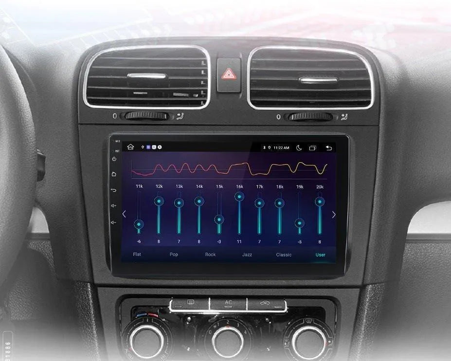 Radio nawigacja VW Volkswagen Golf 6 2008-2016 Android Auto Carplay - Multigenus