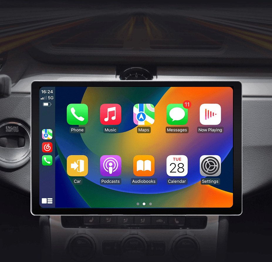 Radio nawigacja VW Volkswagen Passat B7 CC 2010-2015 CarPlay Android Auto - Multigenus