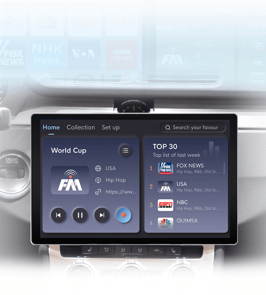 Radio nawigacja VW Volkswagen Passat B7 CC 2010-2015 CarPlay Android Auto - Multigenus