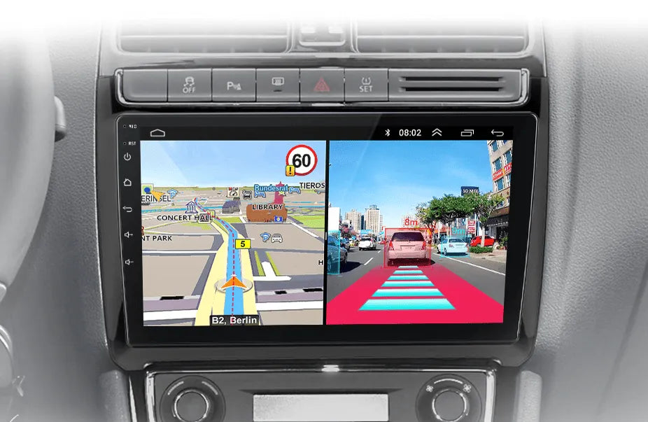 Radio nawigacja VW Volkswagen POLO 5 2008-2020 Android Auto Carplay - Multigenus