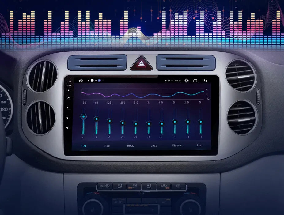 Radio nawigacja VW Volkswagen Tiguan 2006 - 2016 Carplay Android Auto - Multigenus