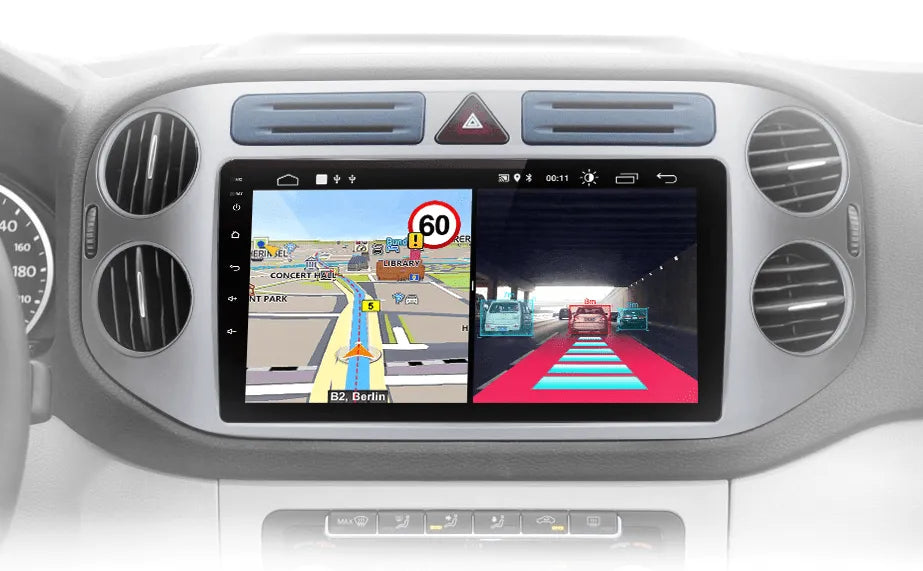 Radio nawigacja VW Volkswagen Tiguan 2006 - 2016 Carplay Android Auto - Multigenus