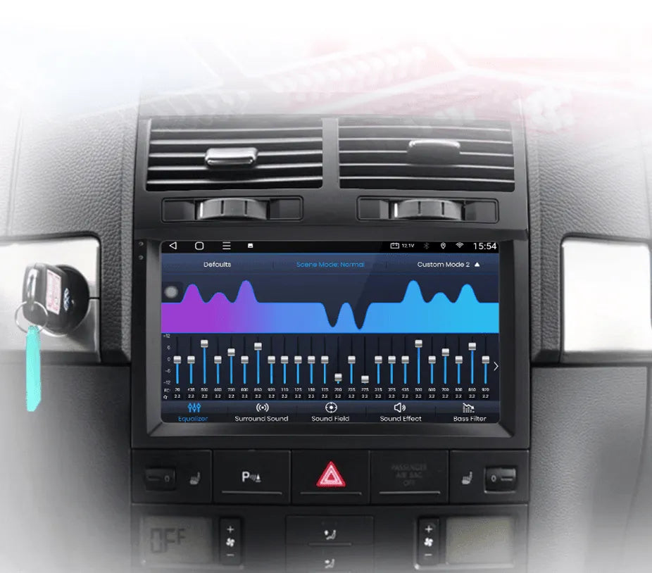 Radio nawigacja VW Volkswagen Touareg 2002 - 2010 Carplay Android Auto - Multigenus