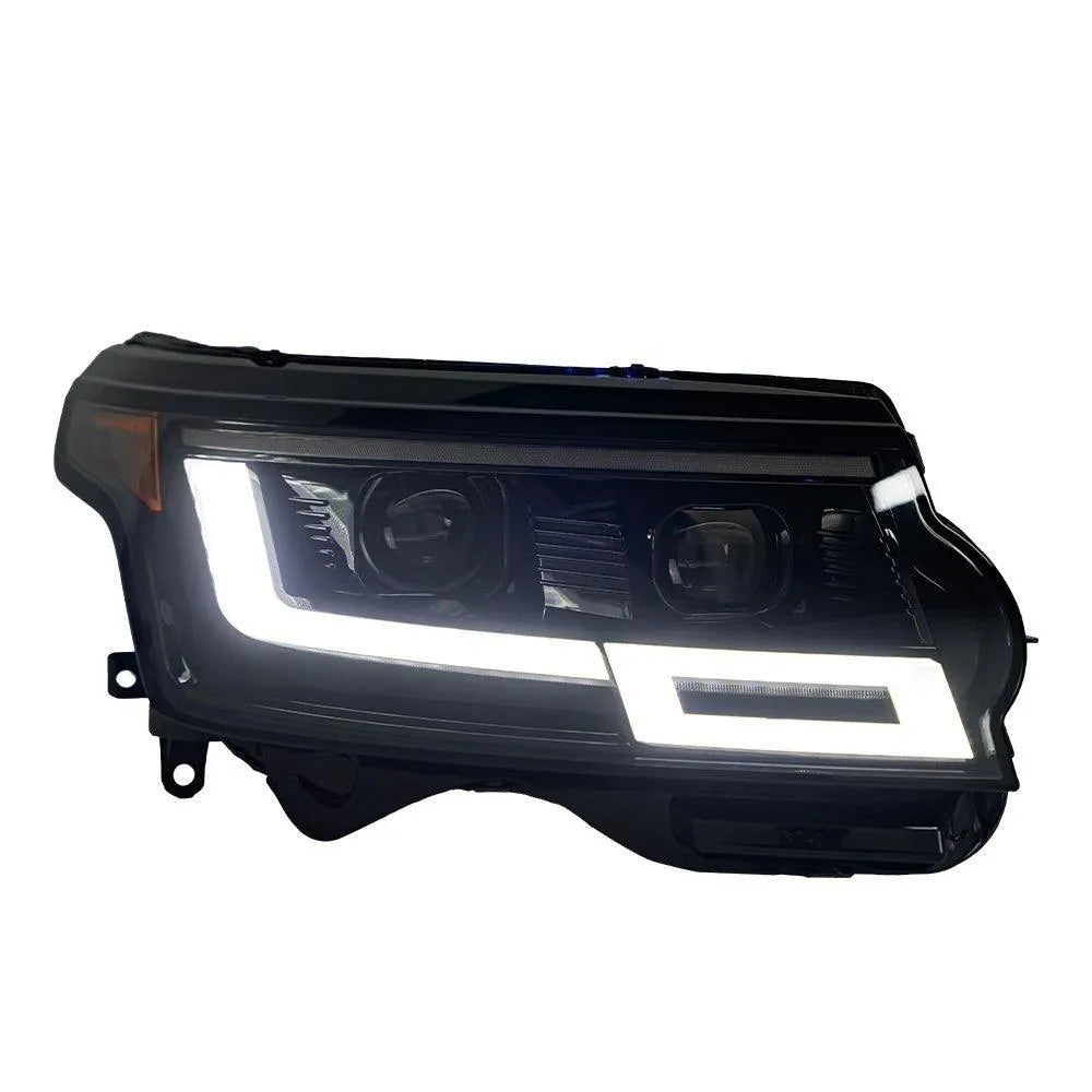 Lampy Przednie do Range Rover LED z DRL i Dynamicznym Sygnałem (2014-2017) - Multigenus