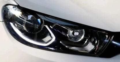 Lampy Przednie do VW Scirocco LED z DRL i Projektorową Soczewką (2008-2018) - Multigenus