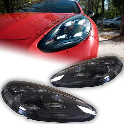 Lampy przednie LED Porsche Panamera 970 - 971 Reflektory 2010 - 2016 Projektory soczewkowe DRL - Multigenus