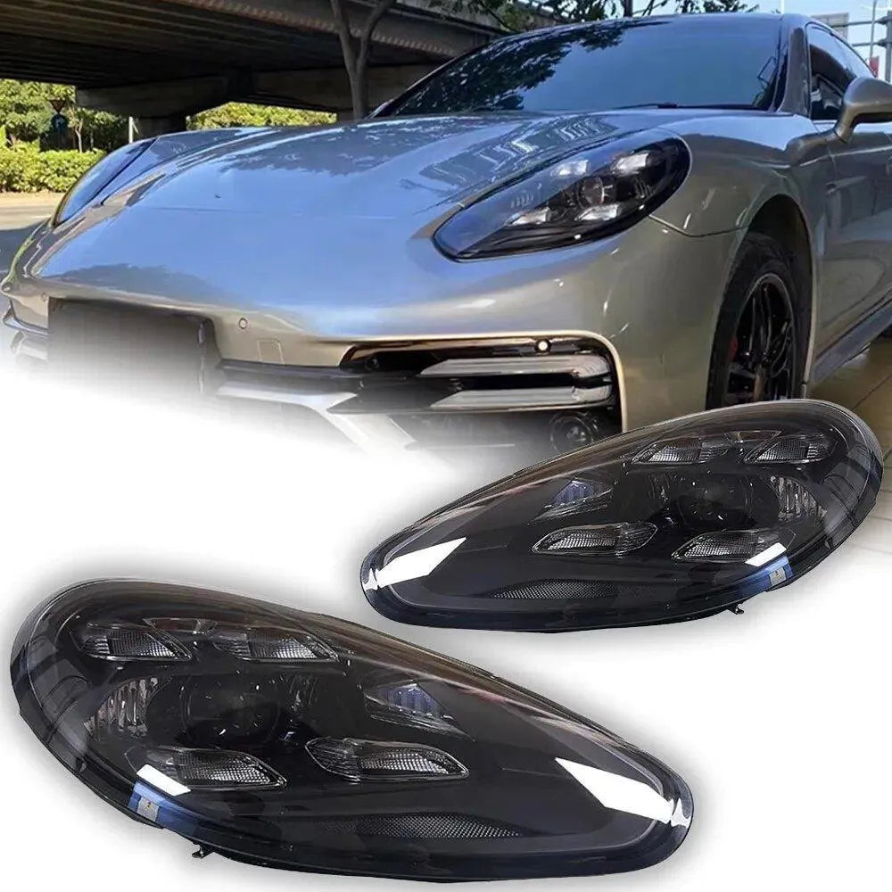 Lampy przednie LED Porsche Panamera 970 - 971 Reflektory 2010 - 2016 Projektory soczewkowe DRL - Multigenus