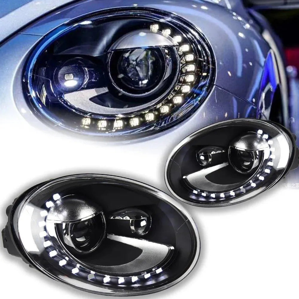 Lampy Przednie do VW Beetle LED z DRL i HID Bi-Xenon Beam (2013-2017) - Multigenus