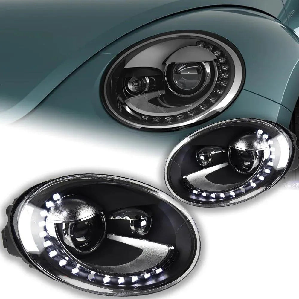 Lampy Przednie do VW Beetle LED z DRL i HID Bi-Xenon Beam (2013-2017) - Multigenus