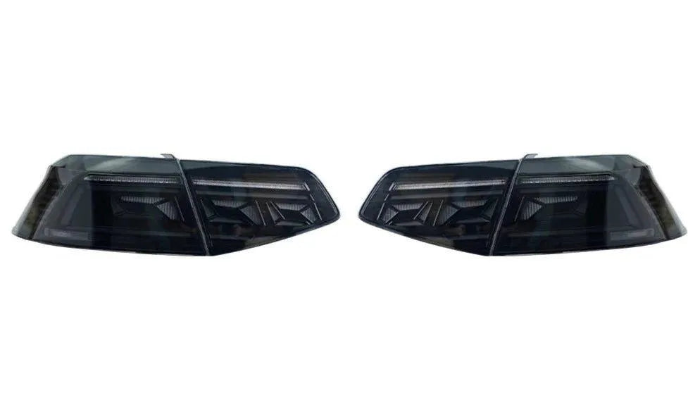 Lampy Tylne do VW Passat B8 LED z DRL, Dynamicznym Sygnałem, Hamulcem i Cofaniem (2015-2019) - Multigenus