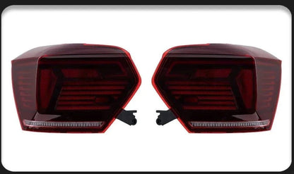 Lampy Tylne do VW Volkswagen Polo LED z DRL Animation, Dynamicznym Sygnałem i Cofaniem (2017-2021) - Multigenus